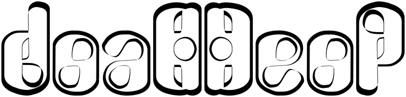 Ambigram for deadbeef in Asimov